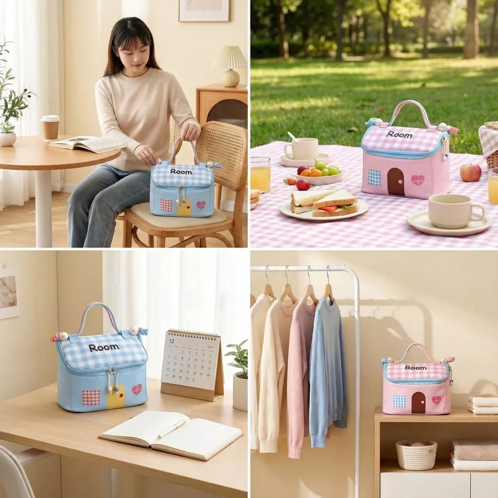 Soft PU Leather Cosmetic Pouch