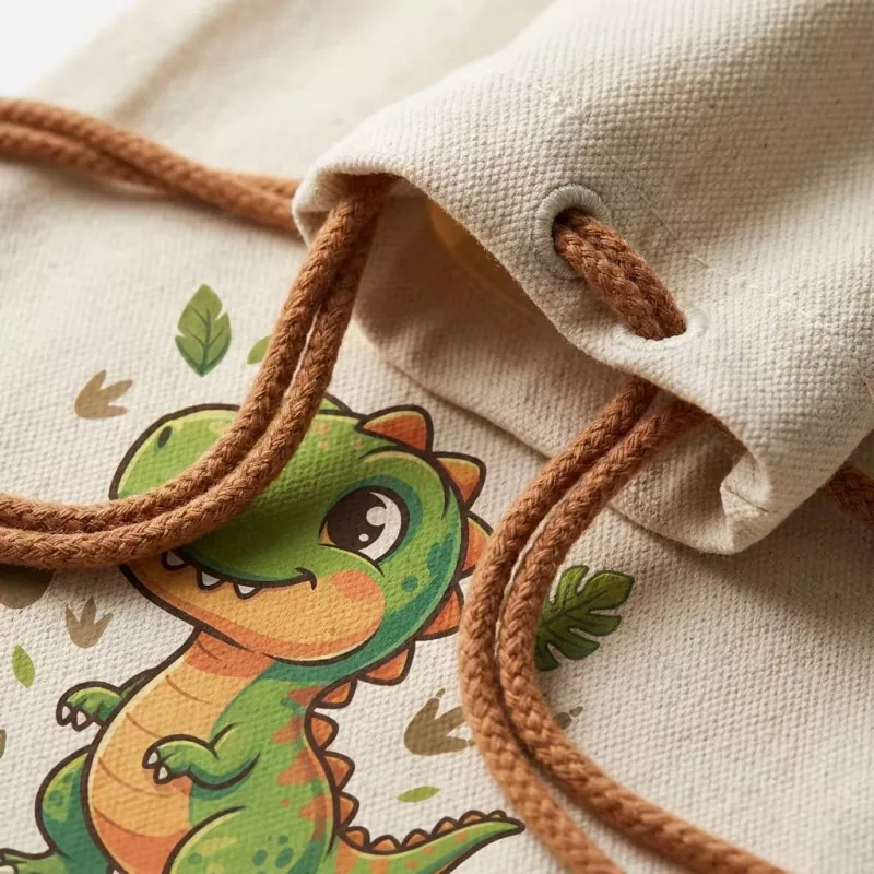 Reusable Eco Friendly Canvas Drawstring Bag