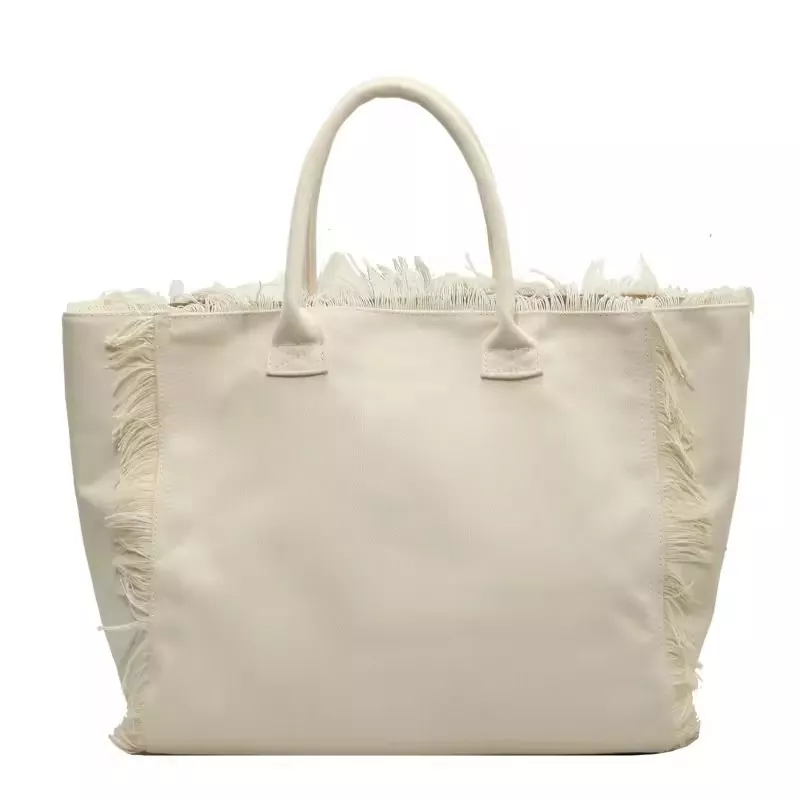 Large Capacity Custom Logo Canvas Tote Bag