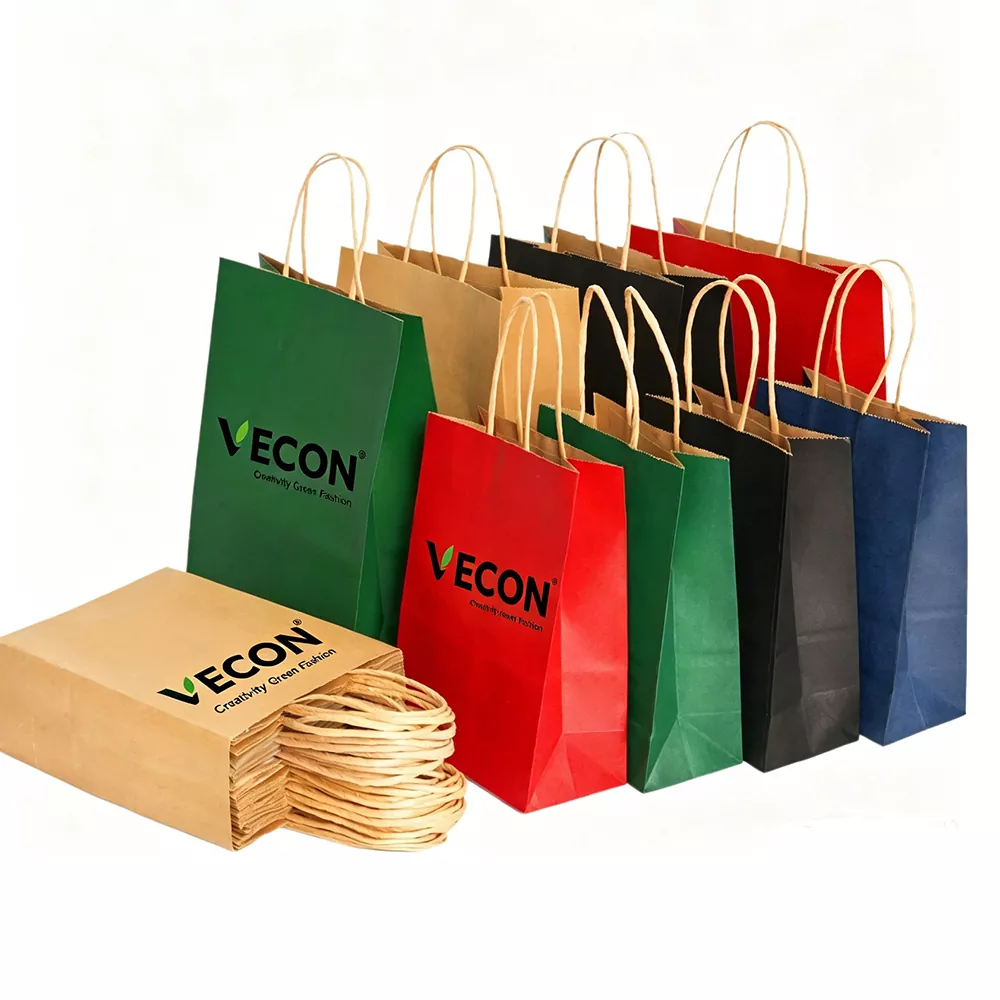 Logo Custom Paper Shopping Bag